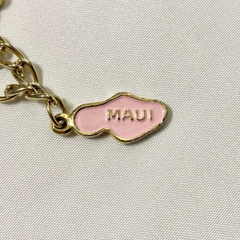 ⭐️ Vintage Islands Of Hawaii Little Girls Charm Bracelet